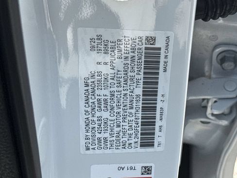 Certified 2026 Honda Civic Sport image 26