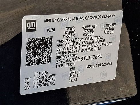 New 2026 Chevrolet Silverado 2500 High Country w/ Technology Package AWD/4WD image 19