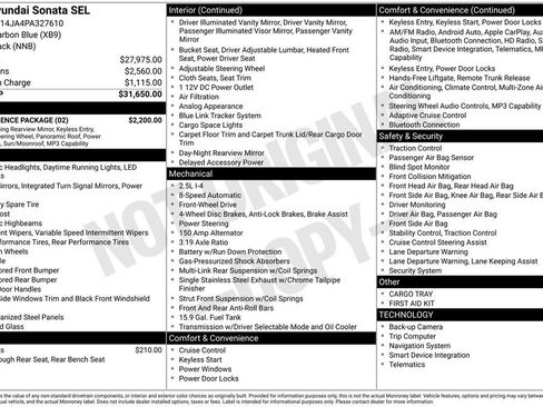 Used 2023 Hyundai Sonata SEL w/ Convenience Package image 28