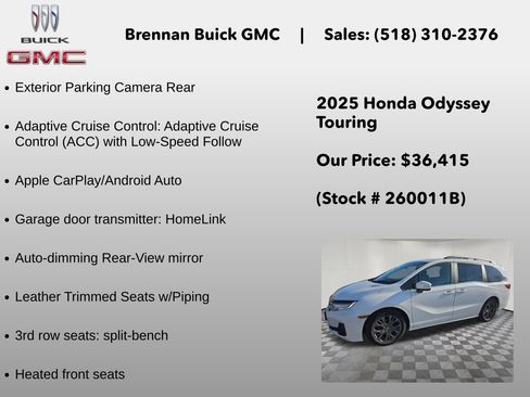 Used 2025 Honda Odyssey Touring image 12