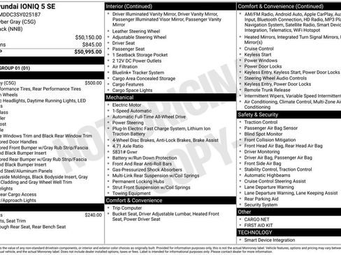 New 2025 Hyundai Ioniq 5 SE image 26