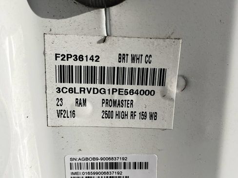 Used 2023 RAM ProMaster 2500 FWD image 27