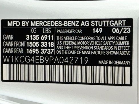 Used 2023 Mercedes-Benz EQS 580 4MATIC Sedan image 30