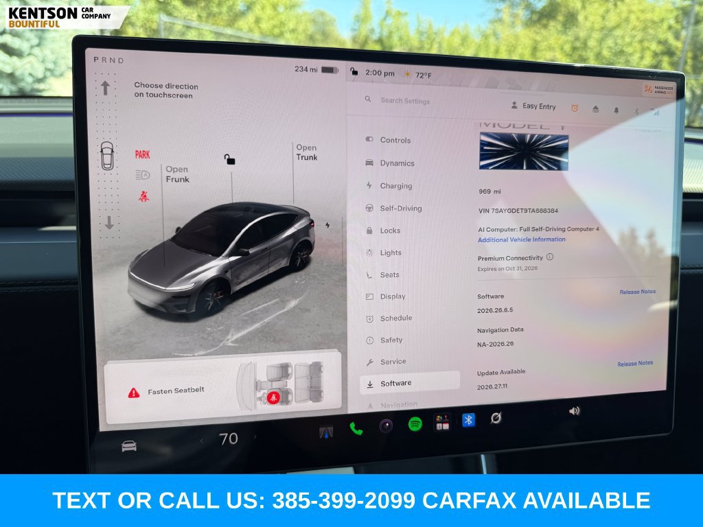Used 2026 Tesla Model Y Performance AWD/4WD image 16