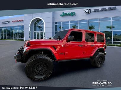 Used 2022 Jeep Wrangler Unlimited Sahara w/ LED Lighting Group