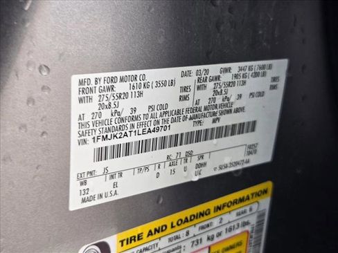 Used 2020 Ford Expedition Max Limited w/ Equipment Group 301A image 22