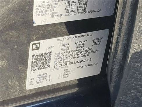Certified 2022 Chevrolet Silverado 1500 Custom AWD/4WD image 23