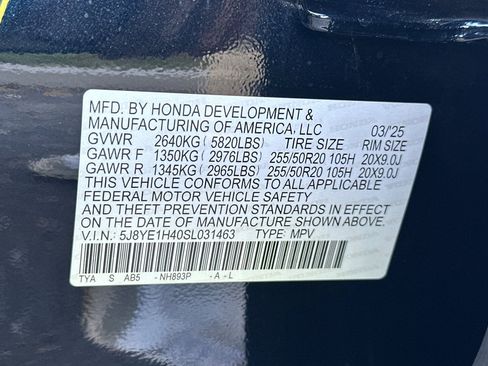 Certified 2025 Acura MDX SH-AWD w/ Technology Package image 41