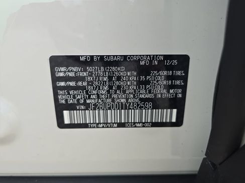 Used 2026 Subaru Outback Limited AWD/4WD image 30