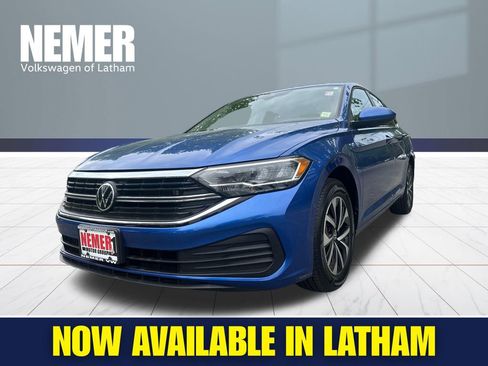 Certified 2022 Volkswagen Jetta S w/ IQ.Drive Package FWD image 1