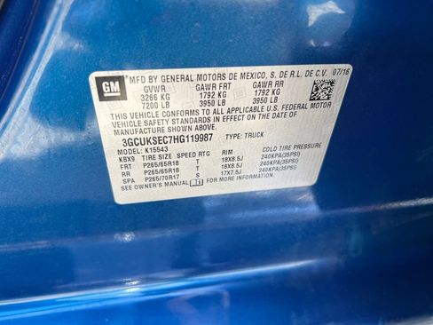 Used 2017 Chevrolet Silverado 1500 LTZ w/ LTZ Plus Package AWD/4WD image 15