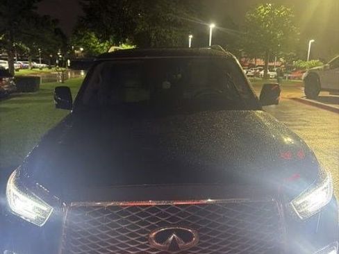 Used 2023 INFINITI QX80 Luxe w/ Cargo Package RWD image 1