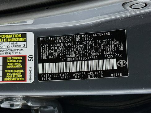 Certified 2025 Toyota Camry LE w/ Convenience Package image 32