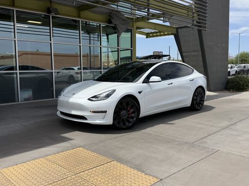 Used 2023 Tesla Model 3 Performance AWD/4WD image 1