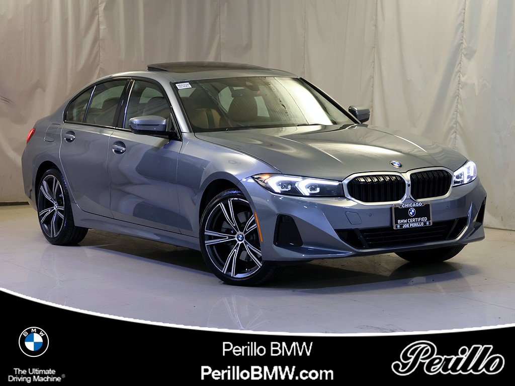 Certified 2023 BMW 330i xDrive Sedan w/ Premium Package AWD/4WD image 1