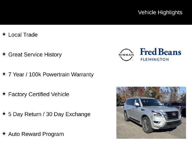 Certified 2024 Nissan Armada SL w/ Captain's Chairs Package AWD/4WD image 5
