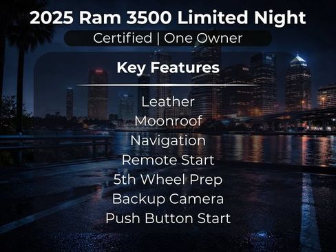 Used 2025 RAM 3500 Limited AWD/4WD image 15