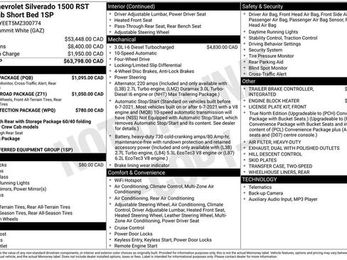 Used 2021 Chevrolet Silverado 1500 RST w/ Safety Package image 28