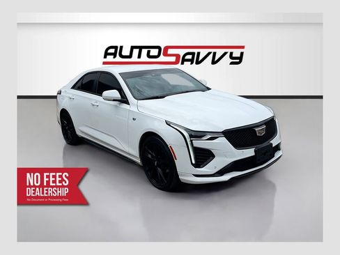 Used 2024 Cadillac CT4 Sport w/ LPO, Blue Accent Package AWD/4WD image 1