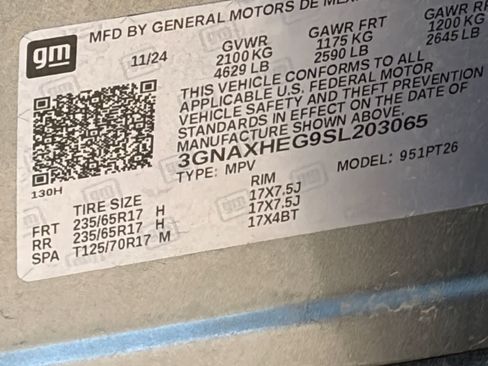 Used 2025 Chevrolet Equinox LT w/ Convenience Package II FWD image 18