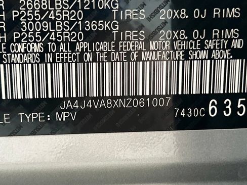 Used 2022 Mitsubishi Outlander SEL AWD/4WD image 43