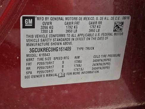 Used 2017 Chevrolet Silverado 1500 LT w/ All Star Edition AWD/4WD image 24