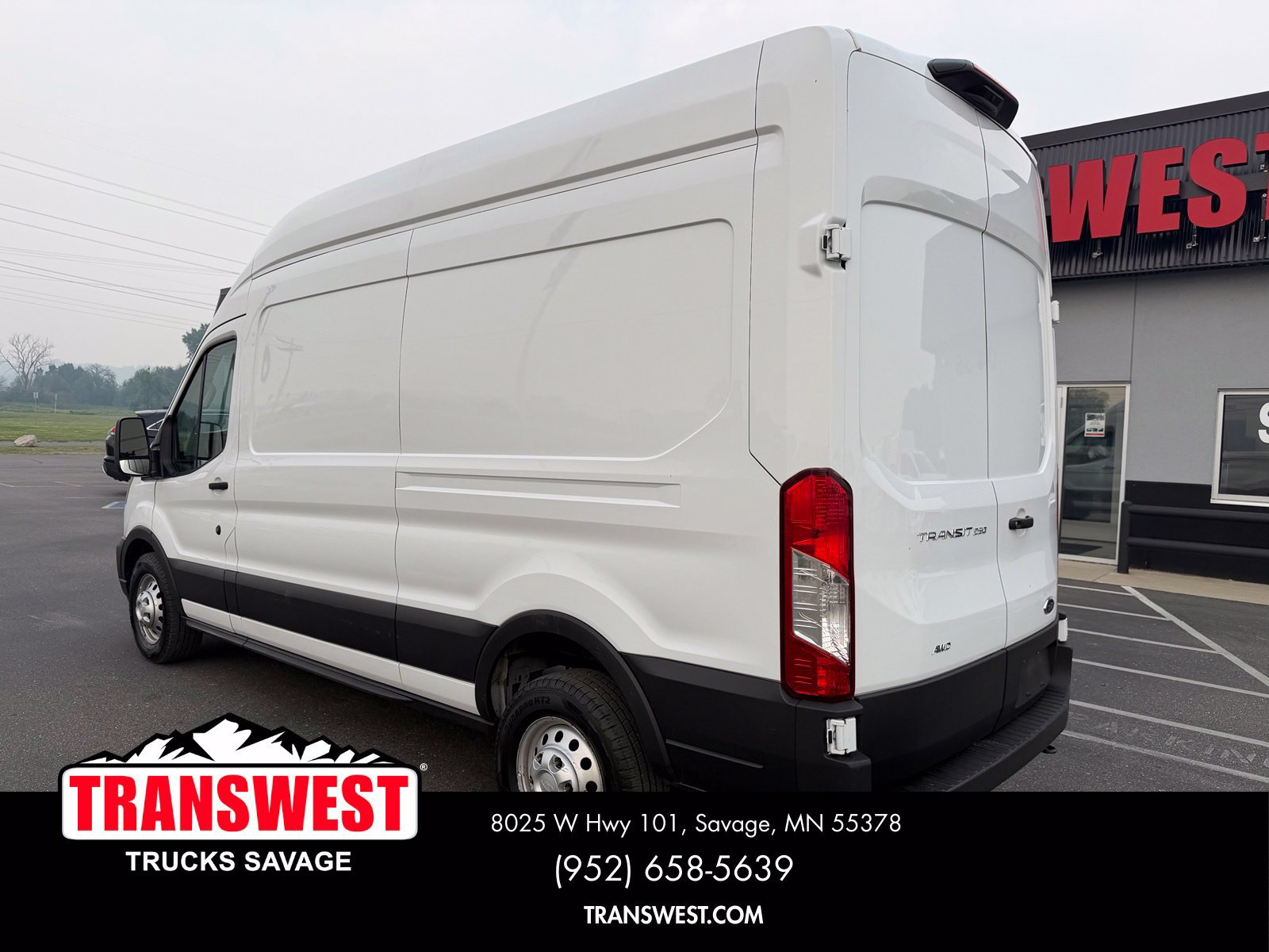 Used 2023 Ford Transit 250 148 High Roof AWD w/ Load Area Protection Package image 3