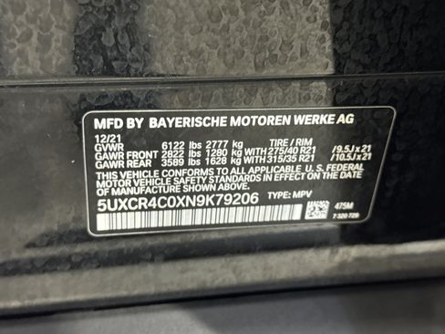 Certified 2022 BMW X5 sDrive40i image 39