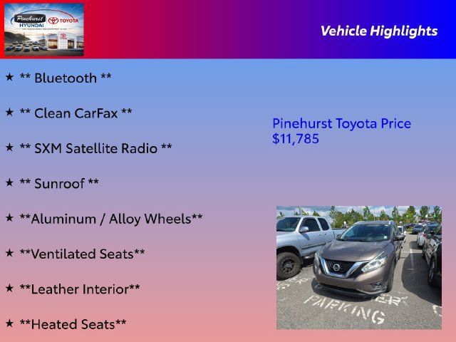 Used 2015 Nissan Murano Platinum w/ Platinum Technology Package FWD image 10