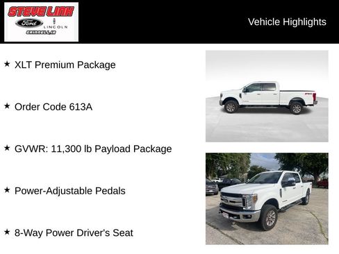 Used 2018 Ford F350 XLT w/ XLT Premium Package AWD/4WD image 7