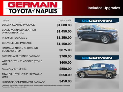 Used 2019 BMW X5 xDrive40i w/ Luxury Seating Package image 36