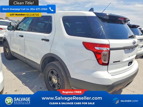 Used 2014 Ford Explorer 4WD Police Interceptor image 3