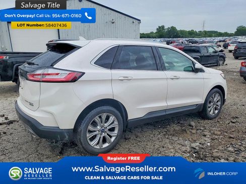 Used 2019 Ford Edge Titanium w/ Cold Weather Package FWD image 4