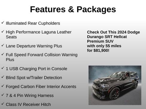 Used 2024 Dodge Durango SRT Hellcat AWD/4WD image 13