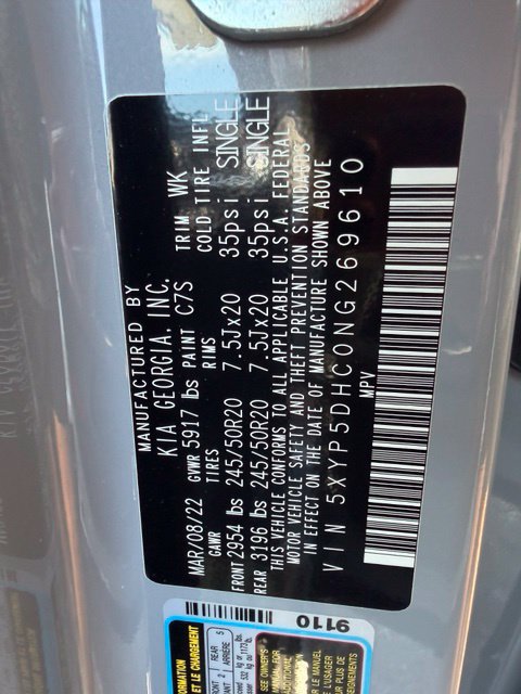 Used 2022 Kia Telluride SX w/ SX Prestige Package AWD/4WD image 11