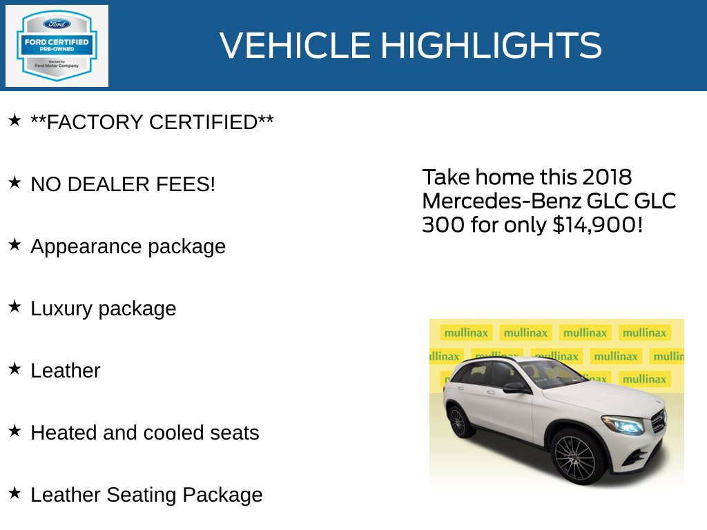 Used 2018 Mercedes-Benz GLC 300 image 11