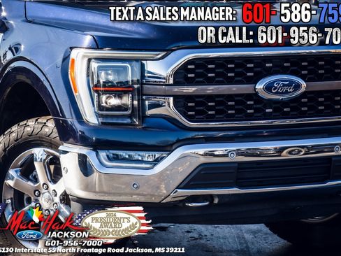 Used 2021 Ford F150 King Ranch w/ Equipment Group 601A High image 3