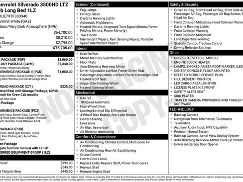 New 2026 Chevrolet Silverado 3500 LTZ w/ LTZ Plus Package AWD/4WD image 2