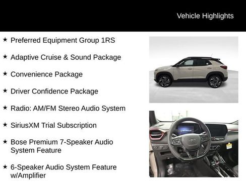 New 2026 Chevrolet TrailBlazer RS w/ Convenience Package image 17