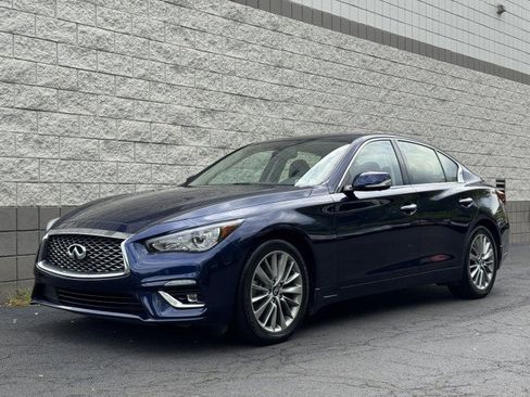 Used 2023 INFINITI Q50 Luxe w/ Cargo Package AWD/4WD image 1