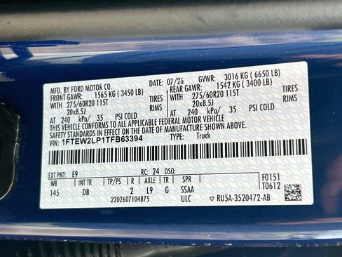 New 2026 Ford F150 STX w/ Equipment Group 200A AWD/4WD image 20