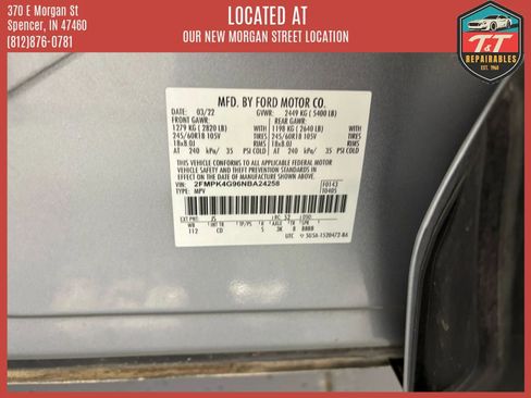Used 2022 Ford Edge SE AWD/4WD image 50