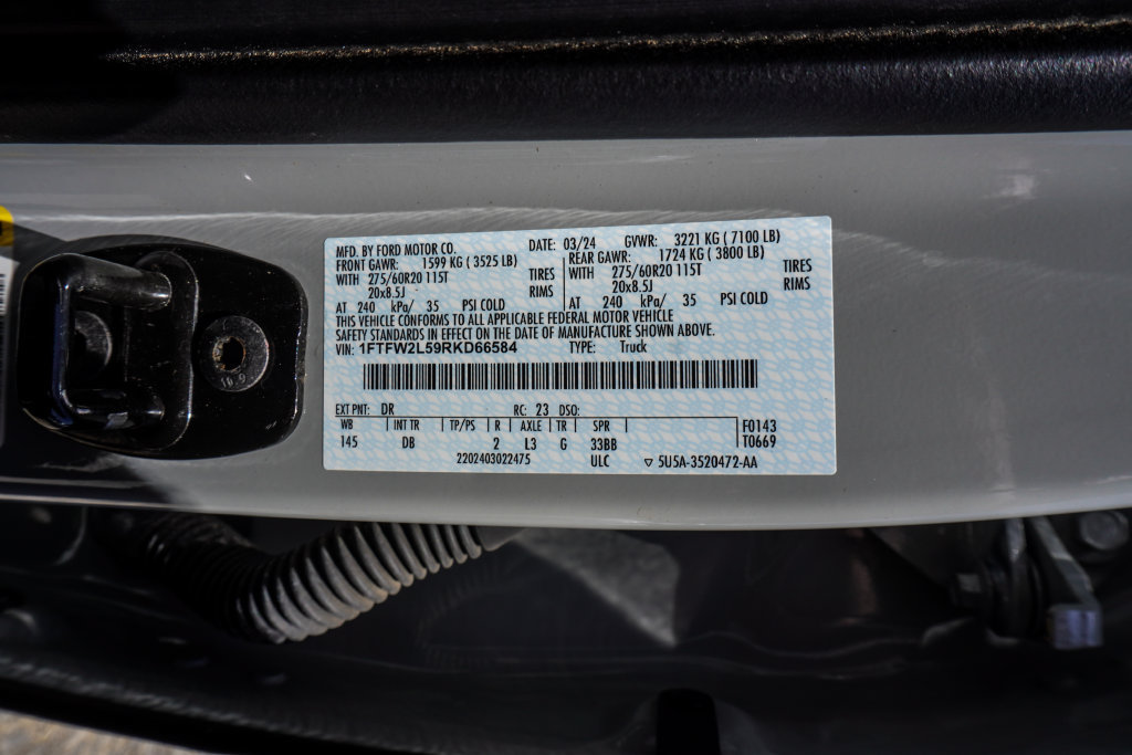 Used 2024 Ford F150 STX w/ STX Black Appearance Package AWD/4WD image 37