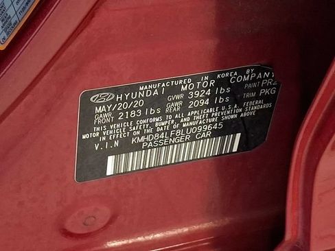 Used 2020 Hyundai Elantra Value Edition w/ Cargo Package (C1) FWD image 27