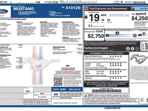 Certified 2025 Ford Mustang GT Premium image 29