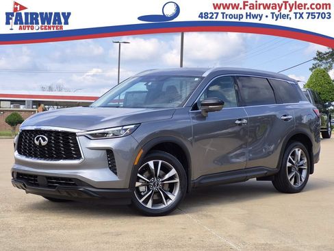 Used 2023 INFINITI QX60 Luxe w/ Cargo Package FWD image 1