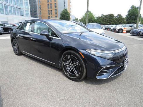 Certified 2023 Mercedes-Benz EQS 450+ 4MATIC Sedan w/ AMG Line Exterior Package image 5
