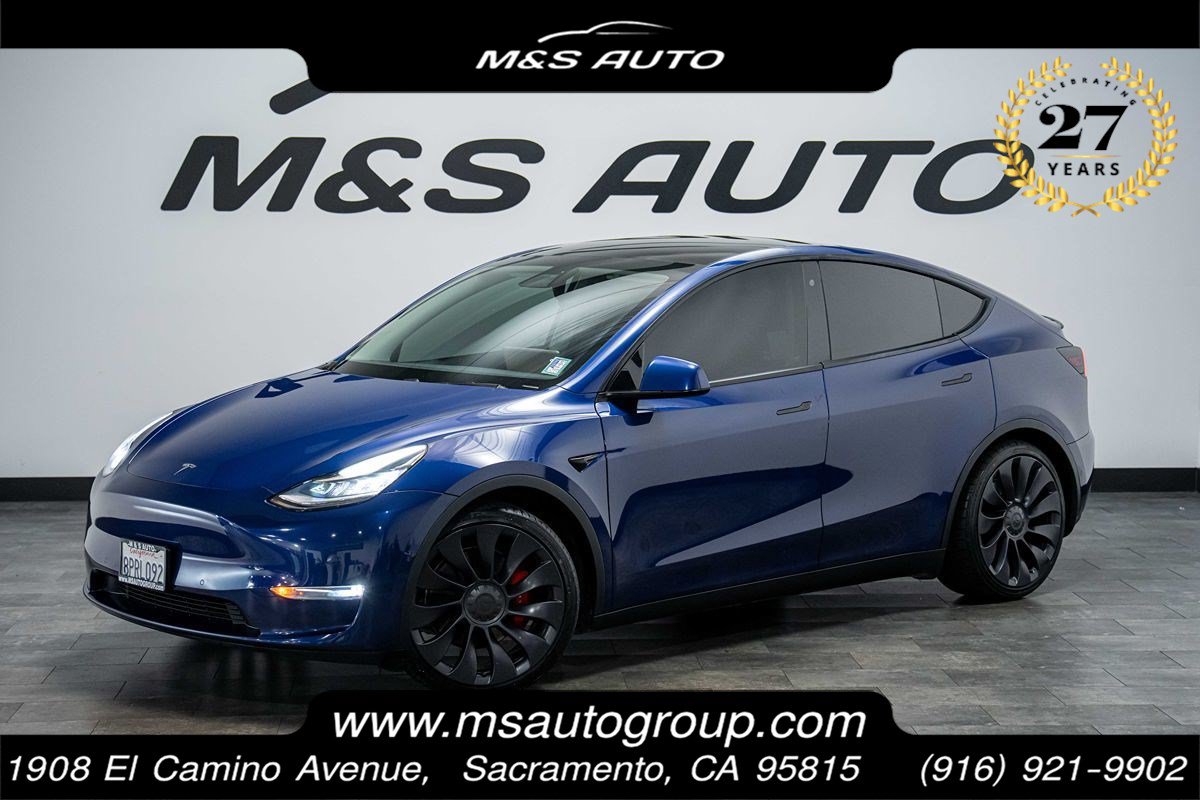 Used 2020 Tesla Model Y Performance AWD/4WD image 1