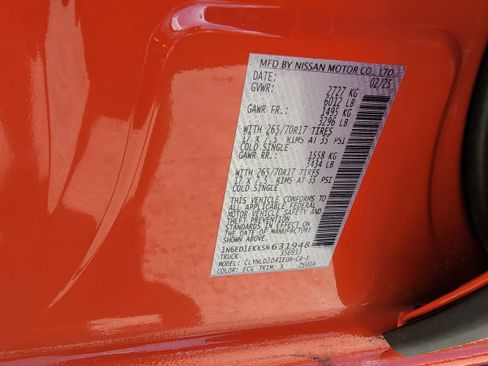 Used 2025 Nissan Frontier PRO-4X w/ Pro Convenience Package image 42