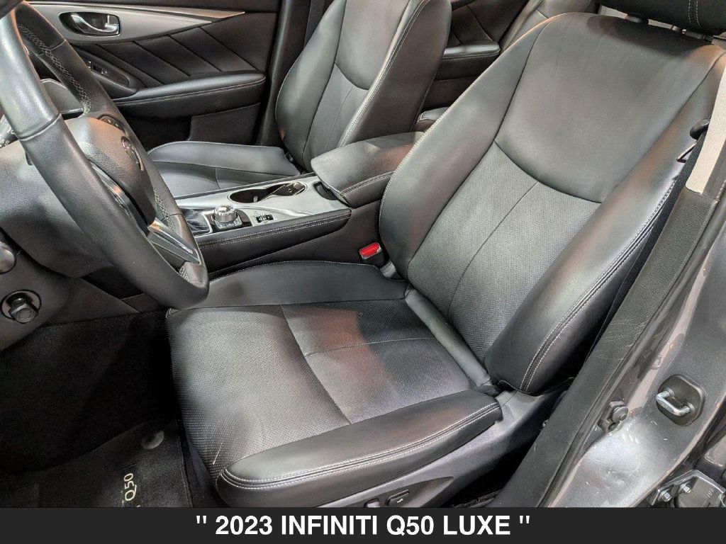 Used 2023 INFINITI Q50 Luxe w/ Cargo Package AWD/4WD image 12
